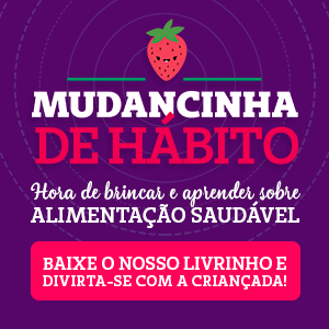 Hora de brincar e aprender sobre alimentação saudável.