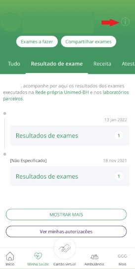 Resultado de Exames