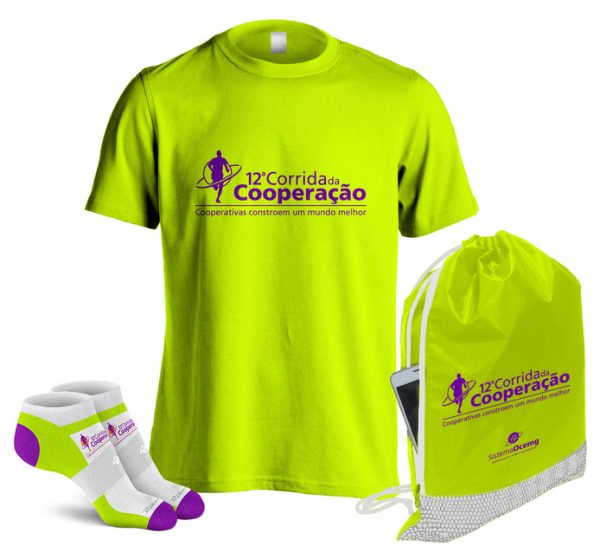 Kit Atleta corrida cooperação