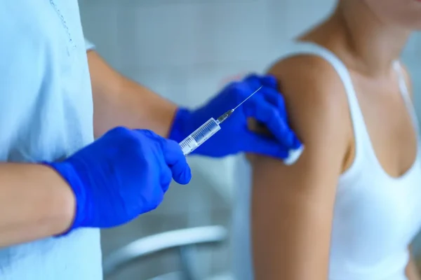 Aplicação de Vacina contra sarampo